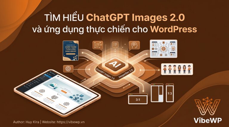 Tìm hiểu ChatGPT Images 2.0 và ứng dụng thực chiến cho WordPress