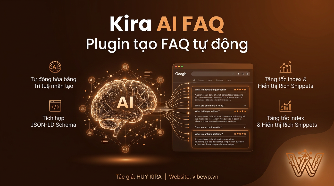 Kira AI FAQ - Plugin tạo FAQ tự động
