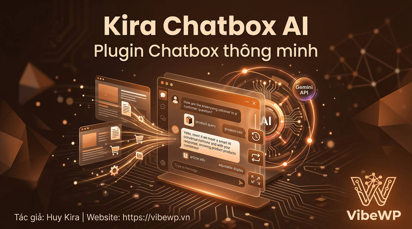 Kira Chatbox AI - Plugin Chatbox thông minh
