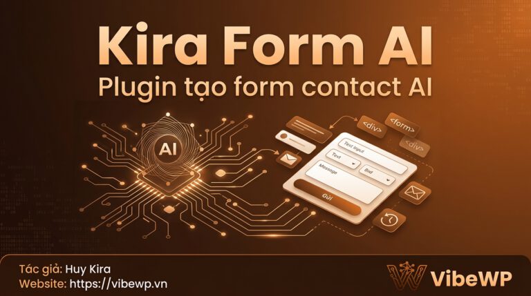 Kira Form AI - Plugin tạo from contact AI