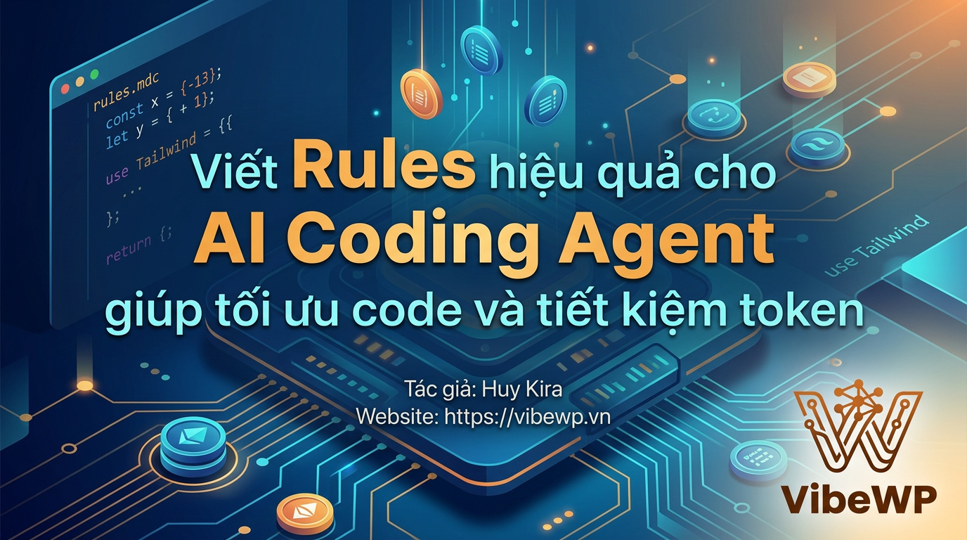 Viết Rules hiệu quả cho AI Coding Agent giúp tối ưu code và tiết kiệm token